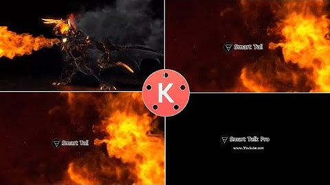 How to make a Flame Demon Fire intro Animation in kinemaster For YouTube channel