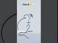 Easy Mouse Drawing #trendingshorts #art #drawing #shorts