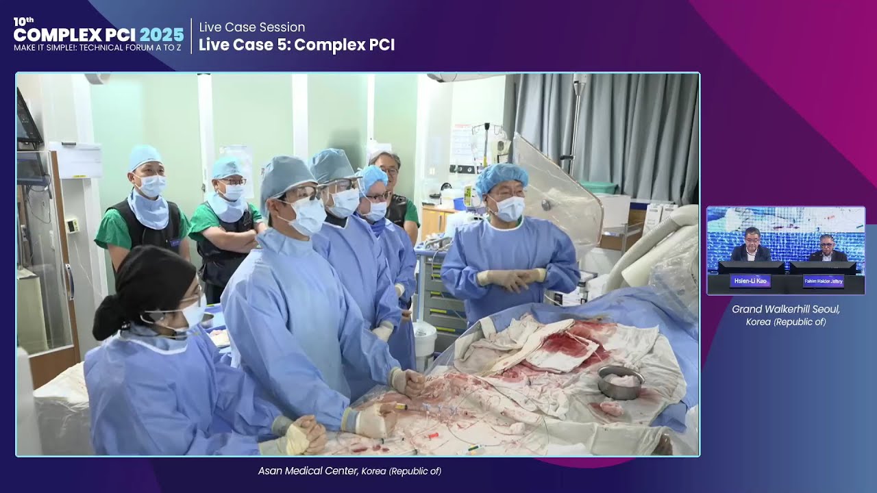 [COMPLEX PCI 2025] Live Case 5: Complex PCI