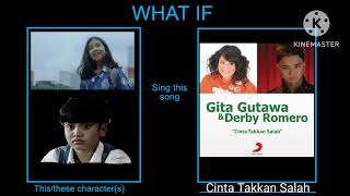 requested What If Sherina Darmawan And Sadam Ardiwilaga Sing Cinta Takkan Salah