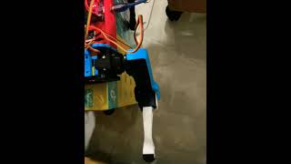 testing walk cycle(1 leg) in spot mini quadrupled robot