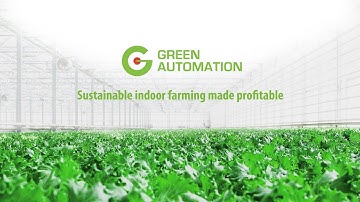 Automated Hydroponic NFT growing system - Green Automation (captions)