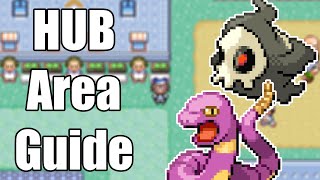 Pokemon Emerald Rogue - HUB Area Guide (Pokemon Roguelike Rom Hack)