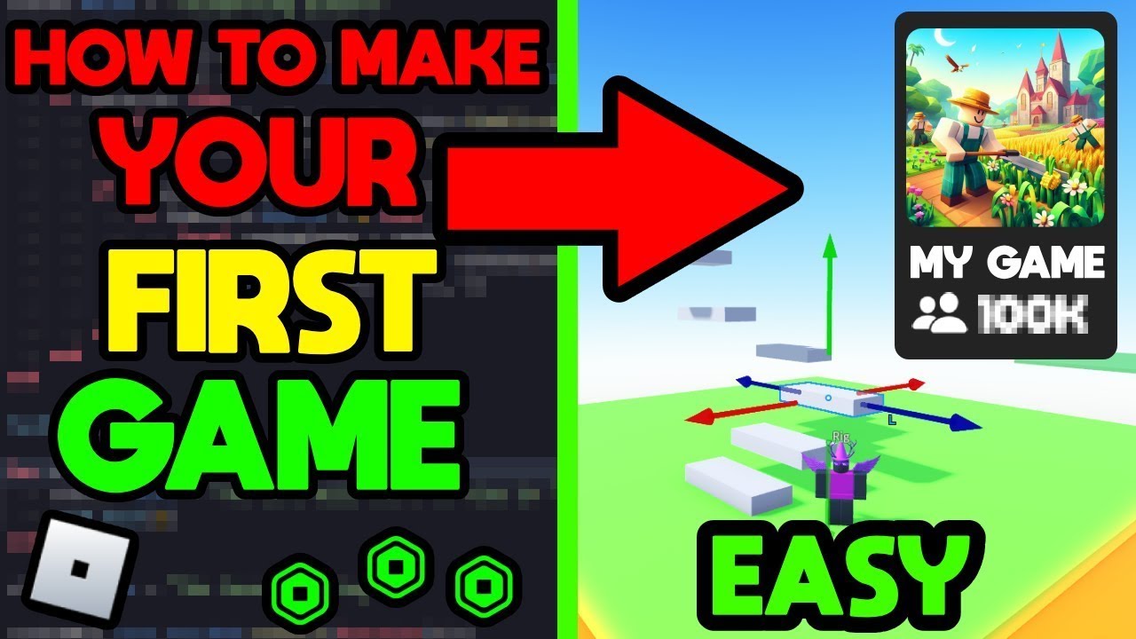 COMPLETE GUIDE ON HOW TO MAKE YOUR OWN ROBLOX GAME! - YouTube