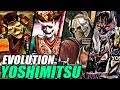 Evolution of Yoshimitsu from SoulCalibur (1998-2018)