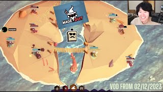 Toast plays Mage Quit with Sydeon, Jade, Kitten, Seanic, Peter, Tenzin, Massyoshi.VOD from 02/12/22