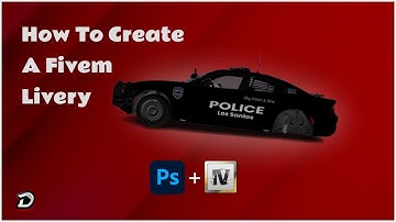 How to make your own Custom-Liveries | FiveM | Photoshop | OpenIV