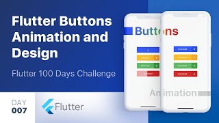 Flutter UI Tutorial | Download Button With Animation - day 7