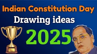 National Constitution day drawing ideas 2025 | Constitution Day of India Poster ideas 2025