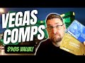 How I Got the BEST Vegas Comps! | Do this ONE THING before spending a dime in Las Vegas... Wow!