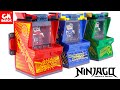 LEGO NINJAGO ARCADE PODS KAI JAY AND Lloyd 71714 71715 71716 lego videos