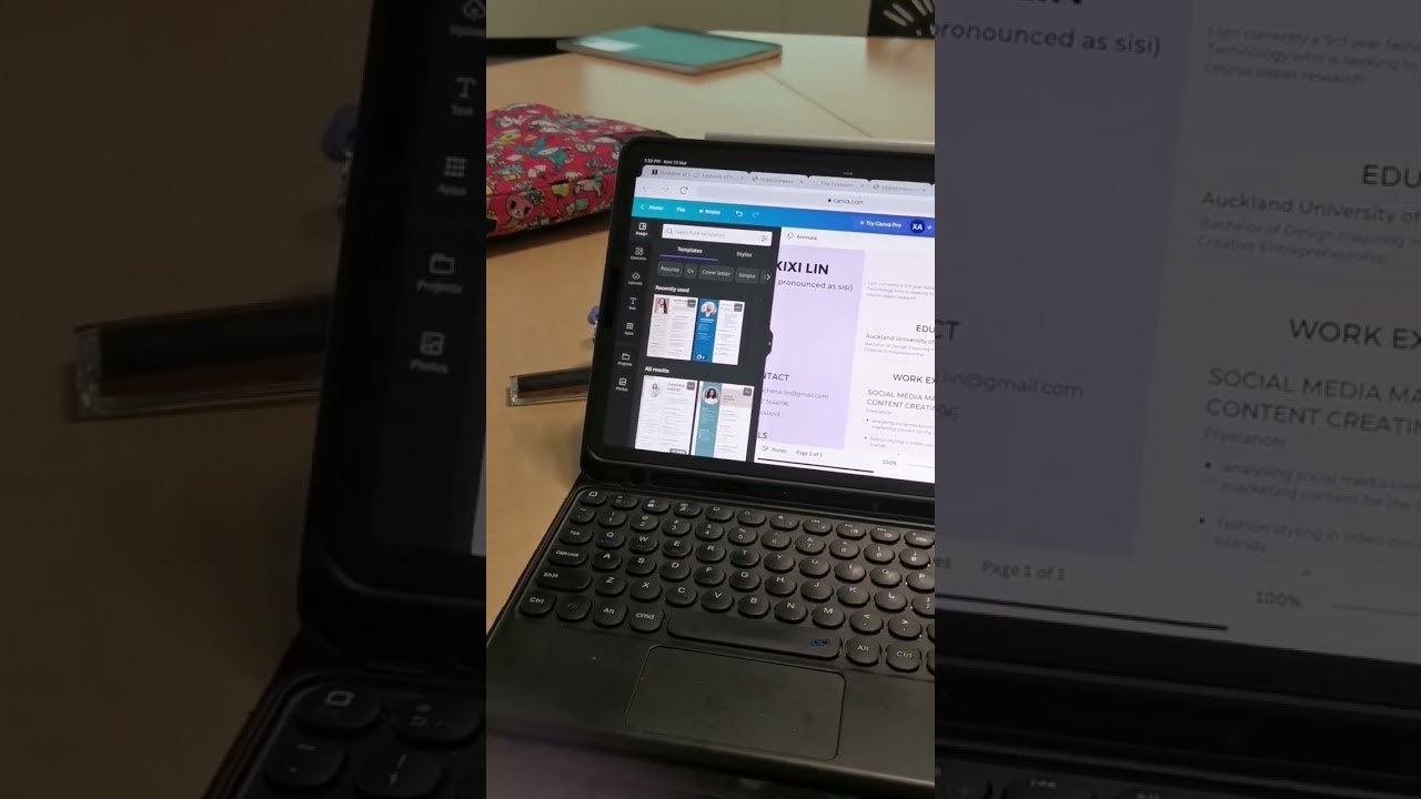 Day in the life of a Fashion student in NZ 