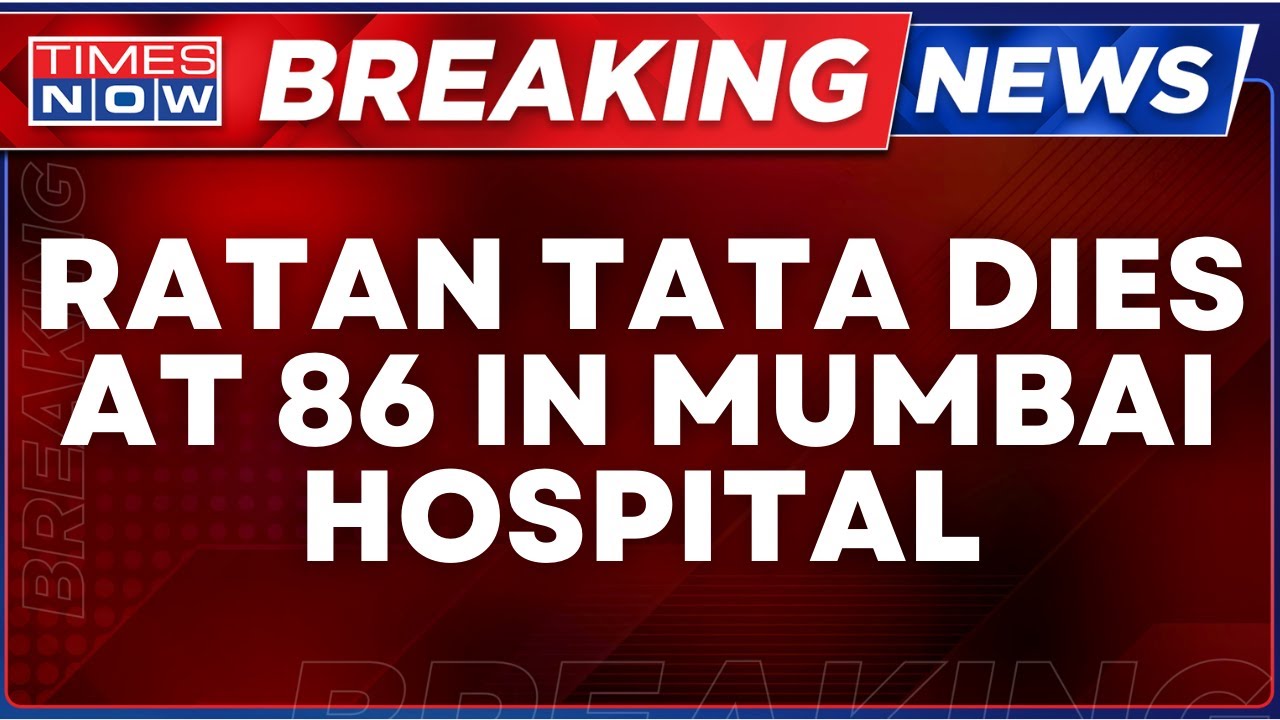 Ratan Tata Passes Away News LIVE | Ratan Tata Dies At 86 | Ratan Tata ...