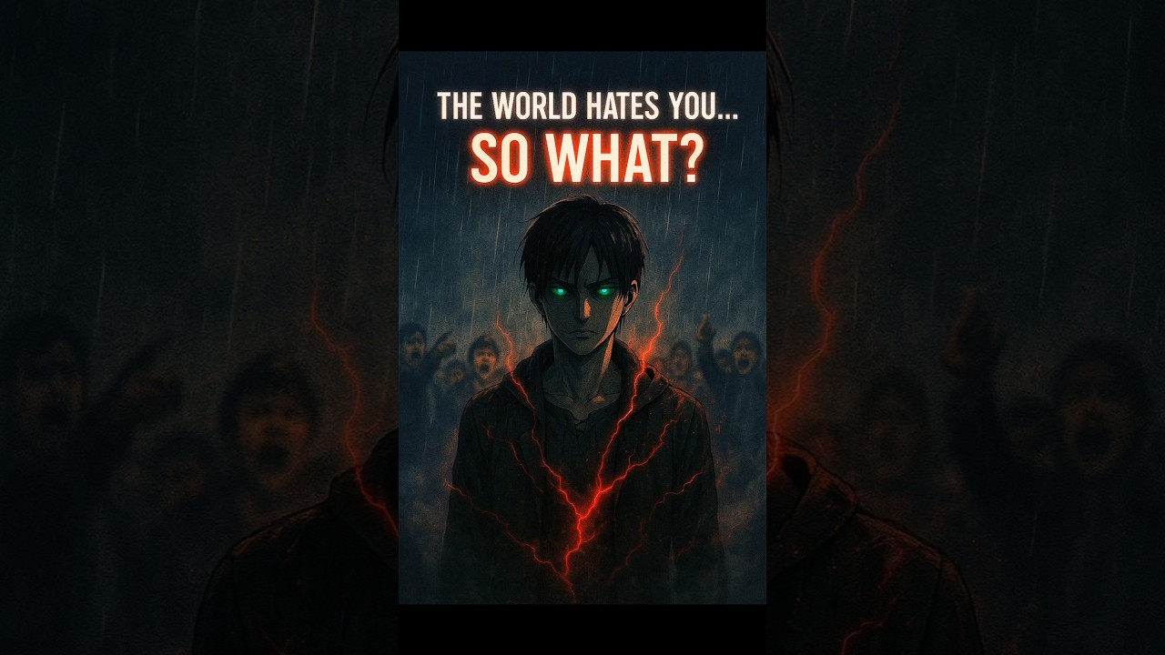 “When the World Hates You – Eren Yeager’s Dark Psychology 🕊️🔥”