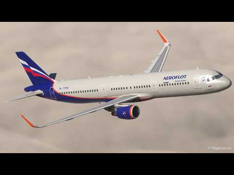✈ Стрим MFS2020  Beyond ATC A321-200  В столицу деревень Санкт-Петербург - Тюмень ✈