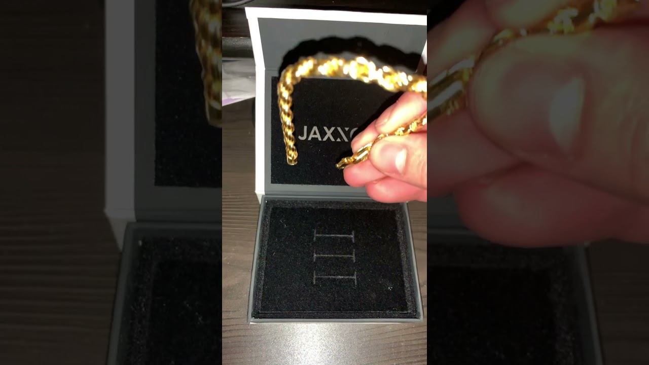 Jaxxon 5mm gold rope bracelet YouTube