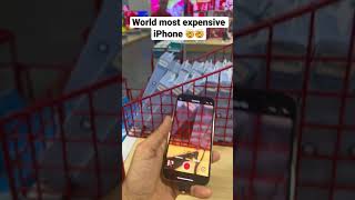 The most expensive iPhone on earth 🤯 You won’t believe it #shorts #apple #iphone14 #iphone #ios