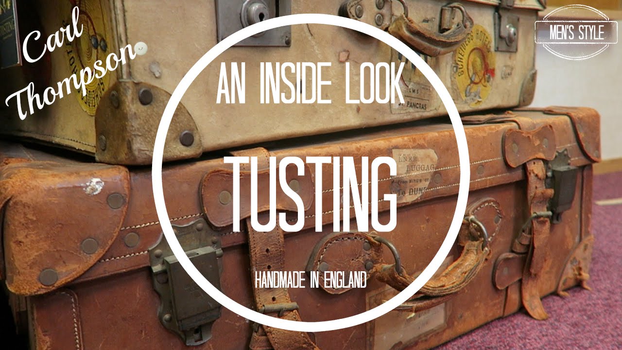 The Tusting Journey Tusting Leather Goods Made in England YouTube