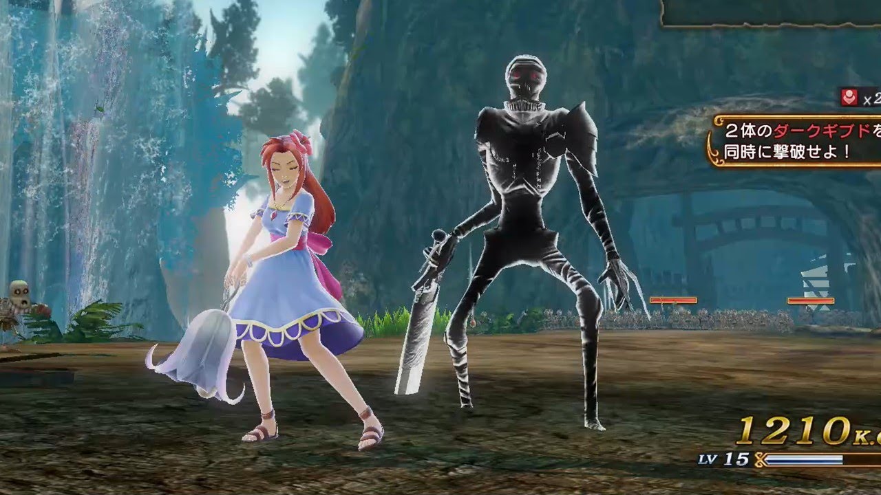 マリン　魔物に襲われ敗北する【ゼルダ無双 ハイラルオールスターズＤＸ】