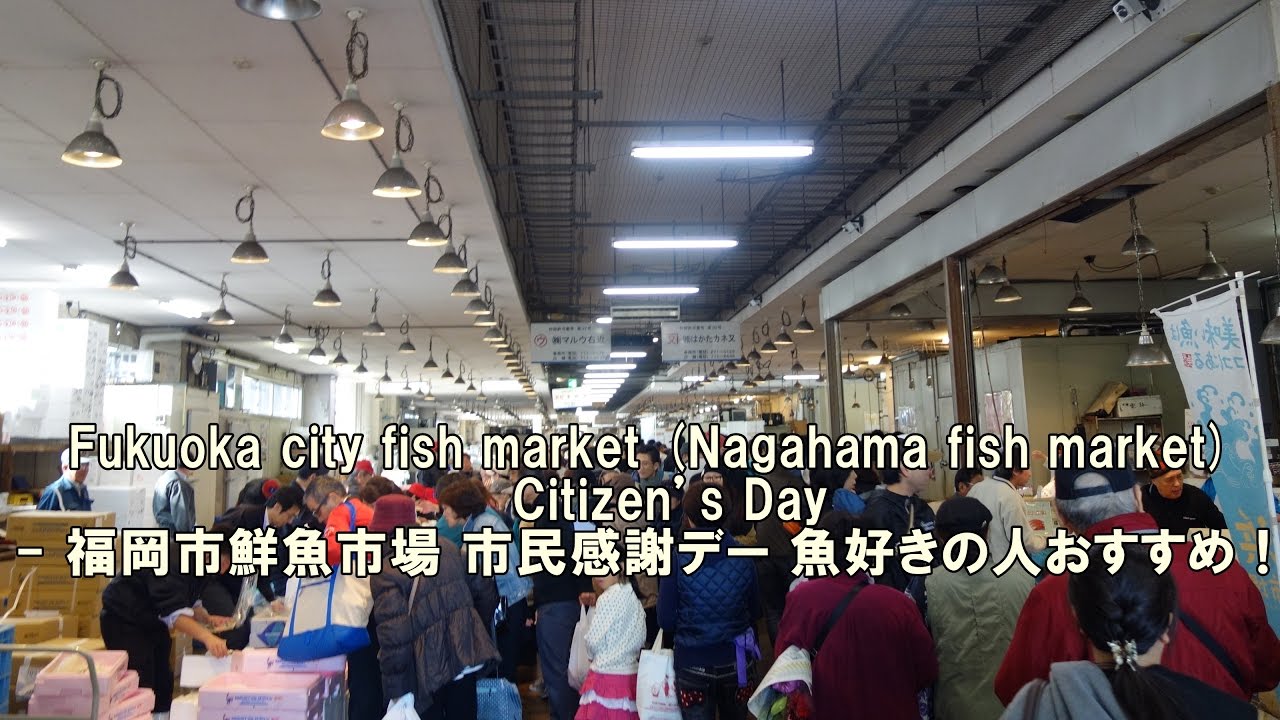Nagahama Fish Market Fukuoka Destimap Destinations On Map