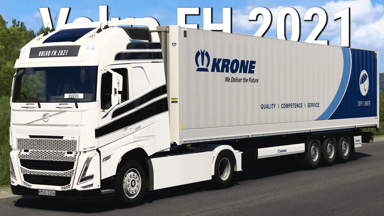 Ets2 1 46 volvo fh 2021 mod by virtual service euro truck simulator 2