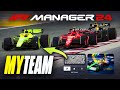 Create a team  f1 manager 24 career first hour gameplay  full customisation  more