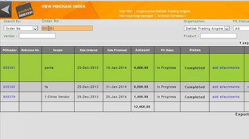 posibolt solutions_PurchaseIndent