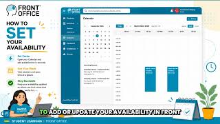 How to Set Your Availability as an Academic Coach | Front Office