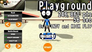 Stickman Skate Battle [for beginner] Playground screenshot 1