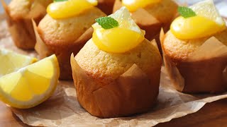 THE BEST LEMON MUFFINS RECIPE SUPER MOIST & EASY MUFFINS