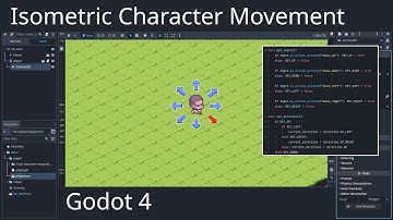 Isometric character movement tutorial - Godot 4