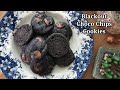 Resepi blackout choco chips cookies super crunchy  chocolaty sedap sangat tak berhenti makan