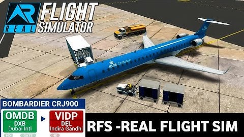 HOW TO TAKEOFF & LAND | RFS - REAL FLIGHT SIMULATOR | DUBAI(OMDB) TO DELHI(VIDP)