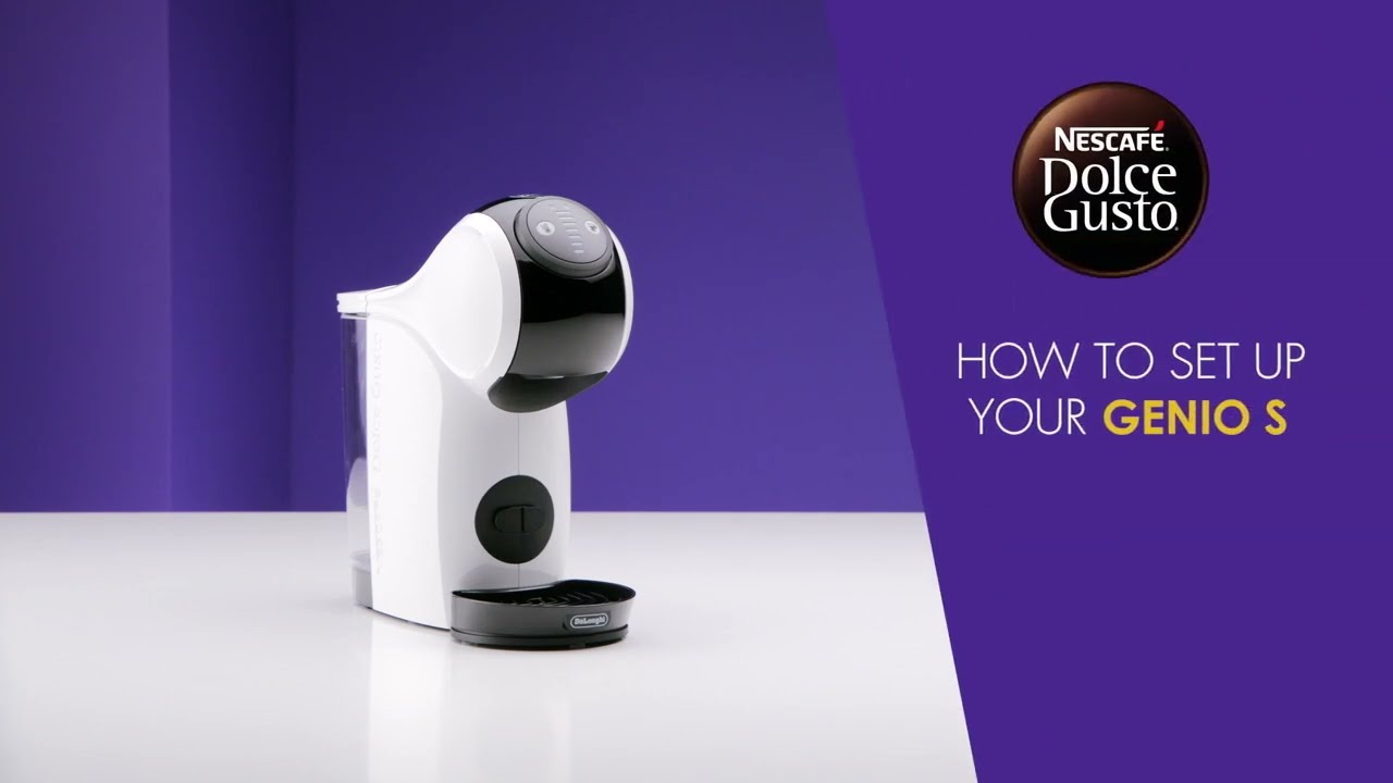 How To Set Up Your Genio S Machine with Nescafé Dolce Gusto - YouTube