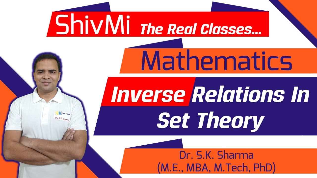 Inverse Relation in Set Theory | Subset |Cartesian Product ...