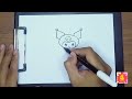 How to draw kuromi