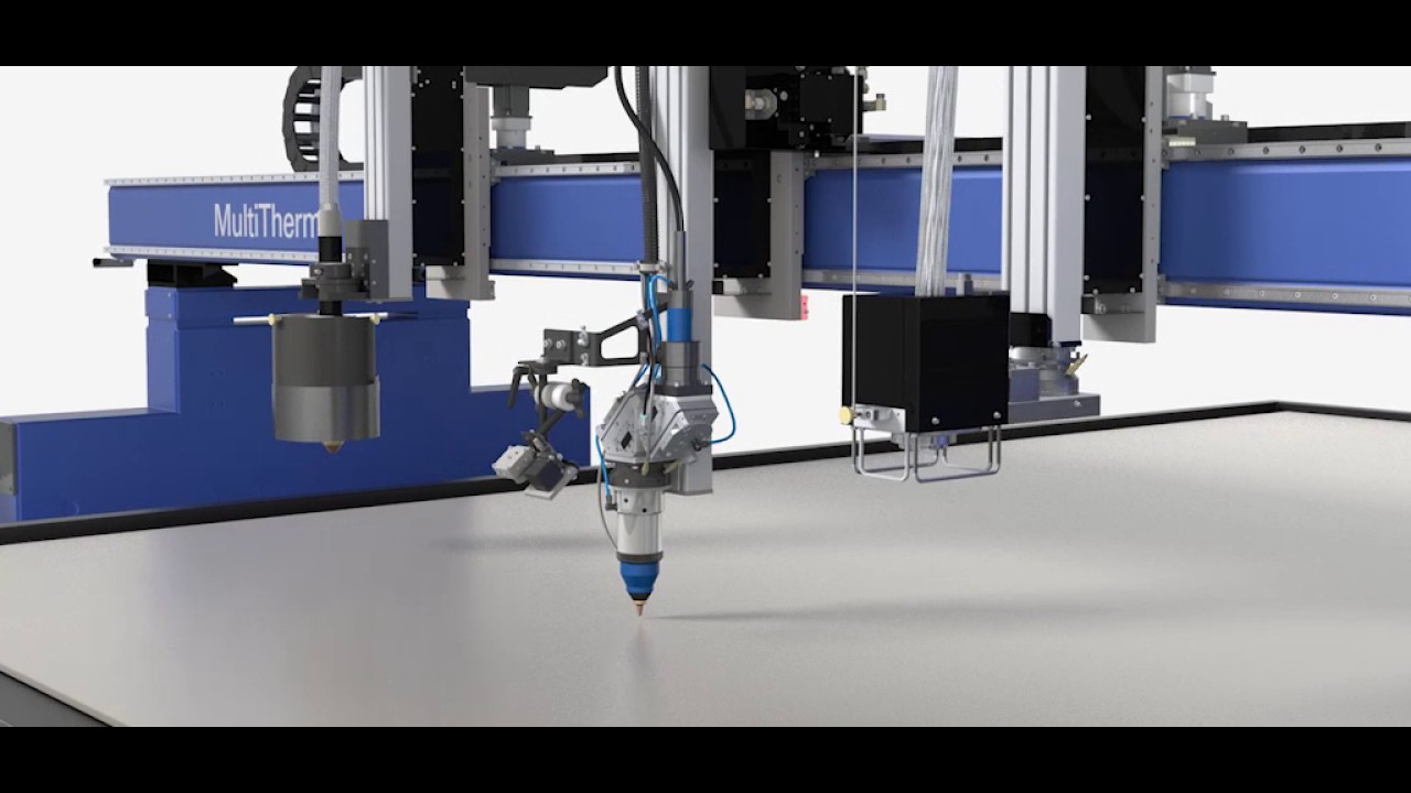 MultiTherm, Gas- och Plasmaskärmaskin från Messer