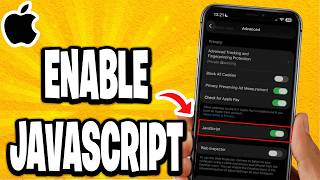 How To Enable JavaScript On iPhone