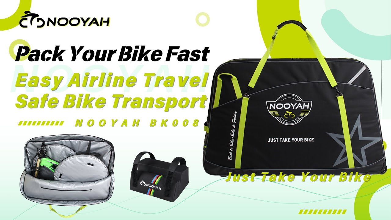 Bike Travel Bag | Fits 29” MTB, Road & Touring Bikes | Airline