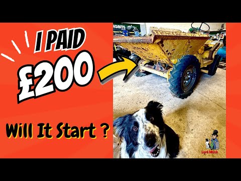 WILL IT START ? - THWAITES DUMPER