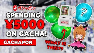 Over ¥5000 SPEND on GACHAPON! 💸 | Dragon Ball, Cardcaptor Sakura, Sanrio, Chiikawa, Disney, Mofusand