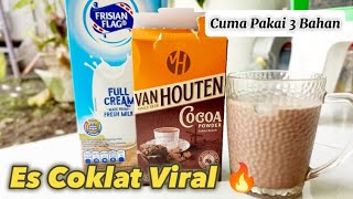 RESEP ES COKLAT VIRAL 🔥