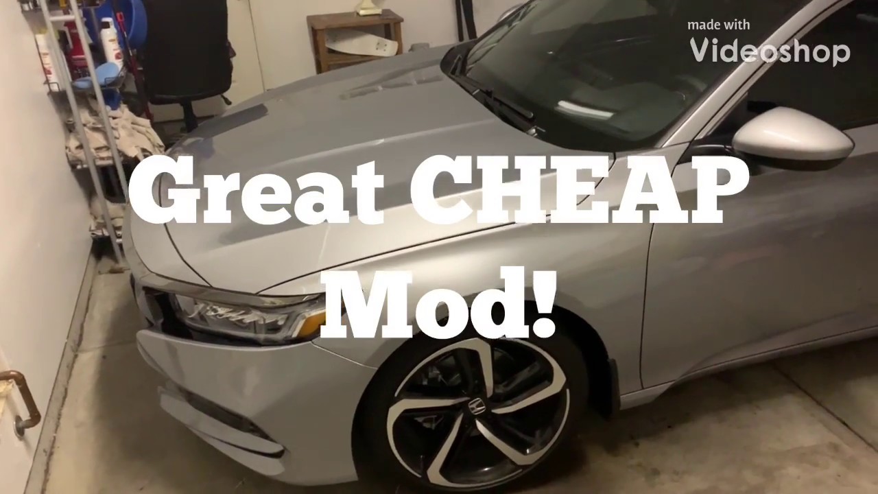 2018 2019 Honda Accord easy protection - YouTube