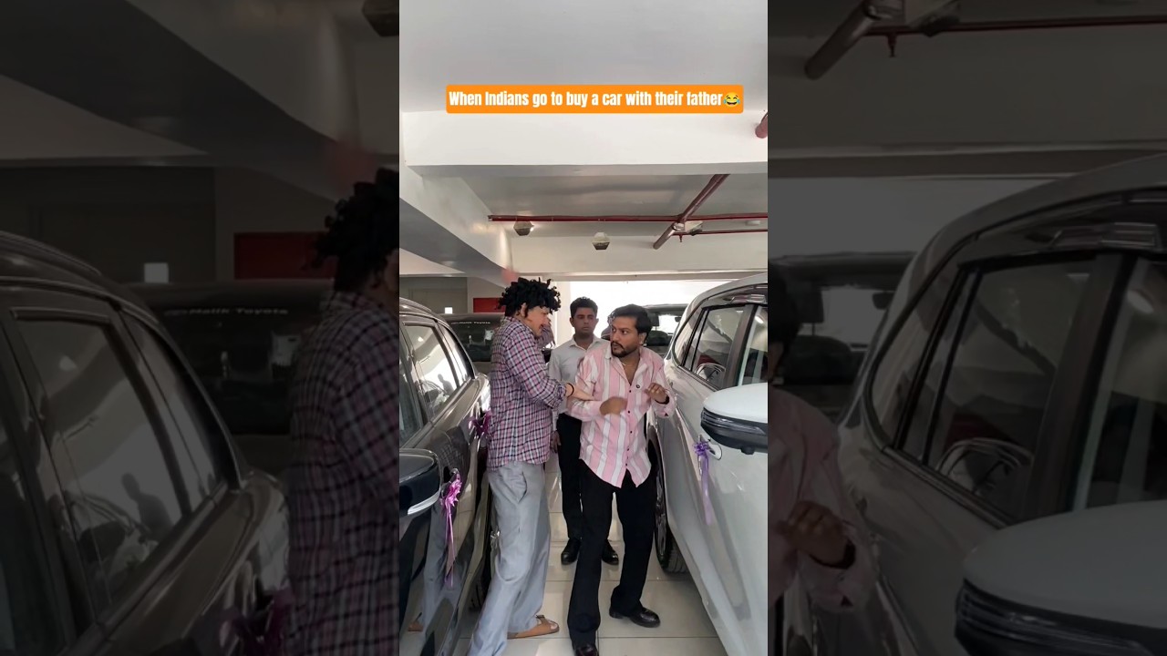 Buying a car with desi papa #shorts #trending