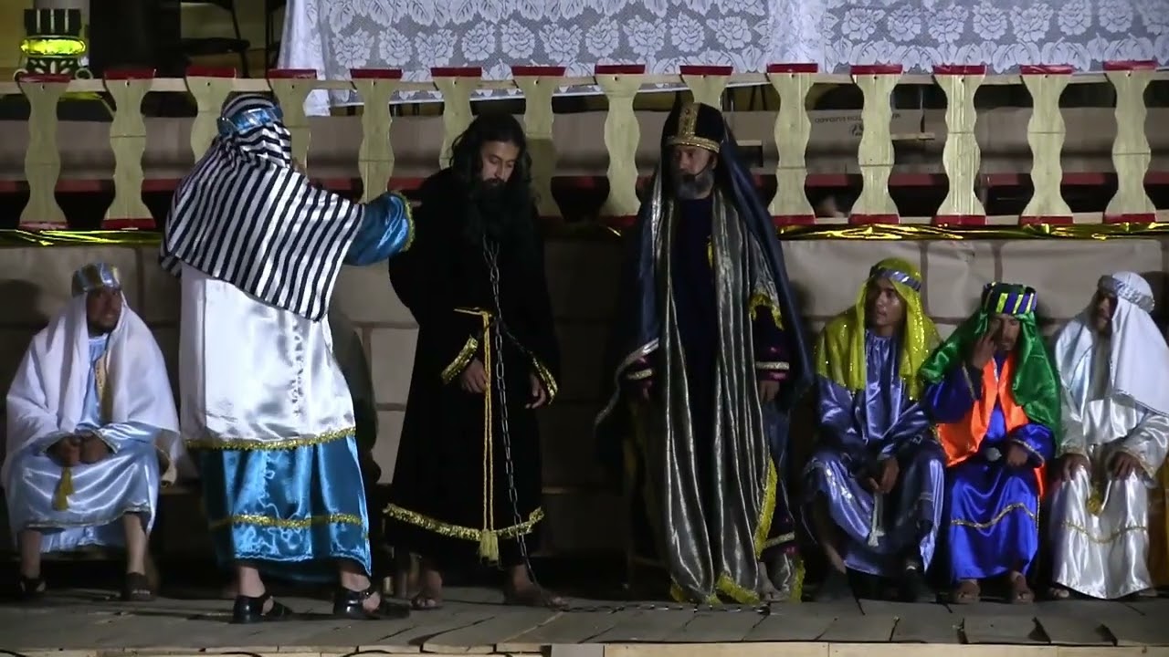 12   Jueves Santo, 5 Jeús ante anás