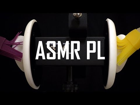 MEGA Relaksujący masaż uszu + pędzelkowanie. ASMR po polsku