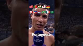 Ronaldo Siuu in Different Languages