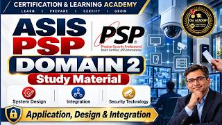 Ace ASIS PSP Series | Domain 2 – Application, Design & Integration | Study Material