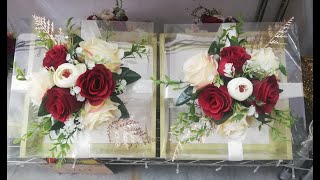 Diy Bunga Dulang Hantaran Kahwin Simple