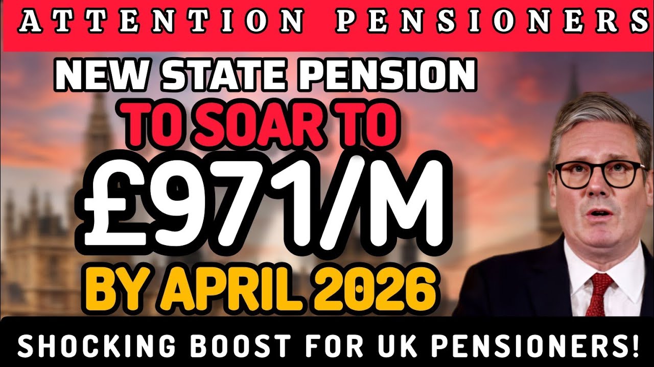 New State Pension to Soar to £971/Month by April 2026?! Shocking Boost for UK Pensioners!